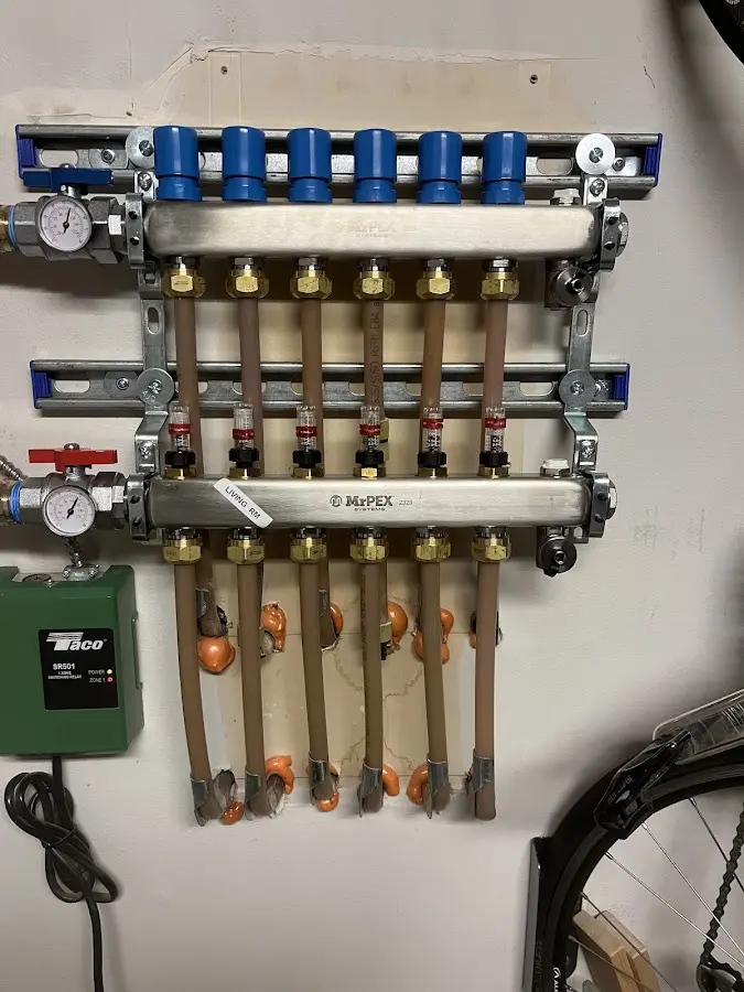 Plumber performing Leak Detection at a residential property in Colorado City